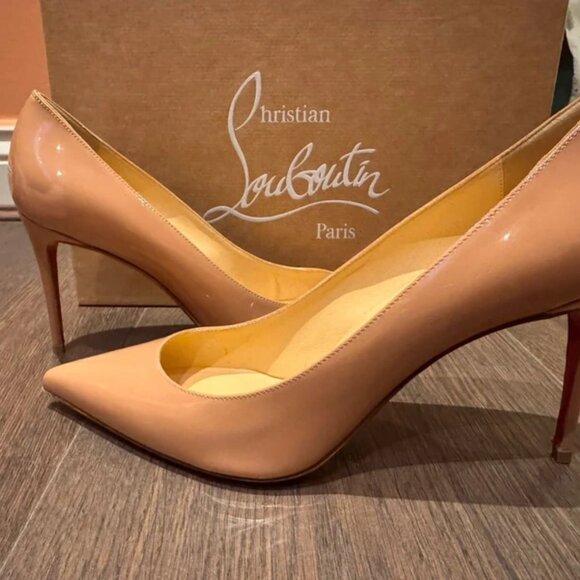 Christian Louboutin Kate Patent Stilletos - Picture 2 of 6